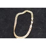 9ct Gold bracelet Weight 3.3g