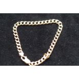 9ct Gold bracelet Weight 10.1g