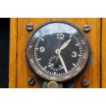 German junkers aeroplane clock WWII