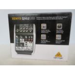 Xenyx q502 USB premium 5 input 2 bus mixer with xe