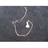 9ct Gold chain & pendant