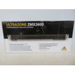 Ultra zone Zmx2600 professional stereo 2 input 6 b