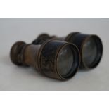 WWI brass field binoculars officers