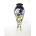 Moorcroft Trefoil clover vase Height 21 cm