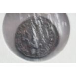 4 Roman bronze coins