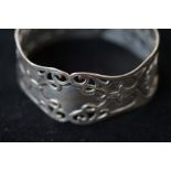 Sterling silver bangle