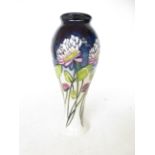 Moorcroft Trefoil clover vase Height 21 cm