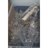 Box of glass ware