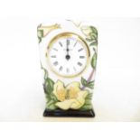 Moorcroft Golden shrine clock (Hiller's Gardens)