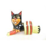 Lorna Bailey limited edition Christmas cracker cat