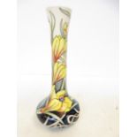 Moorcroft Golden glee vase limited edition