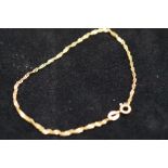 9ct Gold bracelet