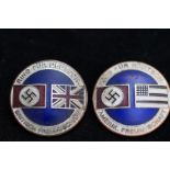 2 German badges