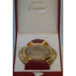 Cartier boxed perfume bottle panthere Height 14 cm