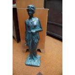 Large classical resin garden figure Height 84 cm