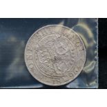 Silver Victorian shilling 1896