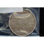 George V one Rupee 1919