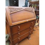 3 Drawer writing bureau