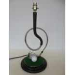 Golfing table lamp