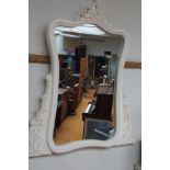 Large over mantle mirror 90 cm