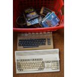 Vintage computer games to include commodore 64, Am
