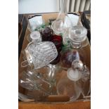 Box of glass ware