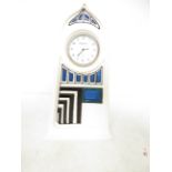 Moorcroft 'Modernity clock' shape CL4 by Emma Boss