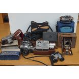 Large collection of vintage cameras & equipment