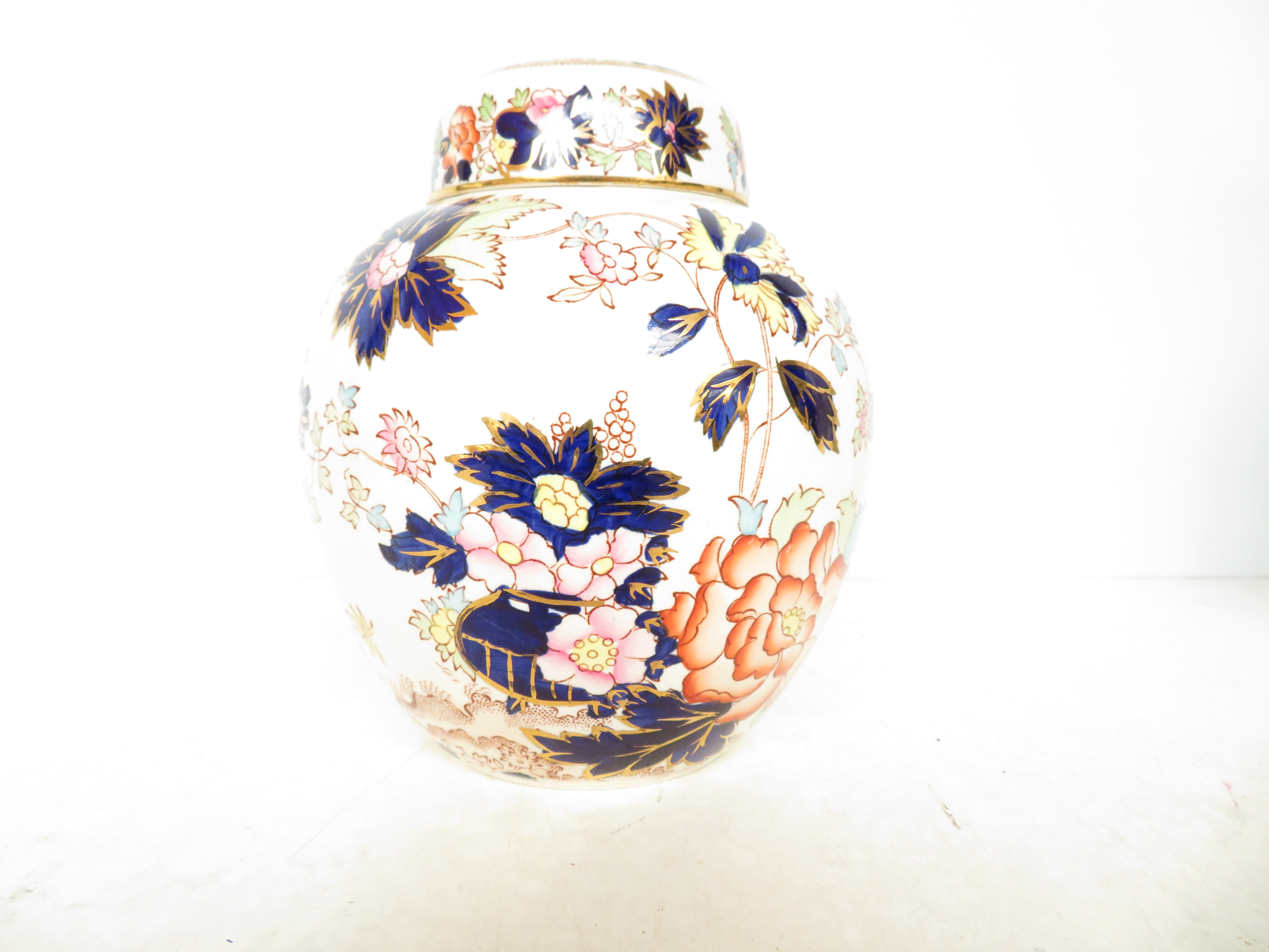 Large Masons Mandalay ginger jar Height 18 cm