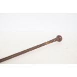 Copper & brass swagger stick Length 65 cm