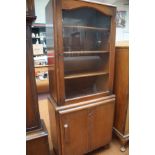 Good quality 1930's display cupboard