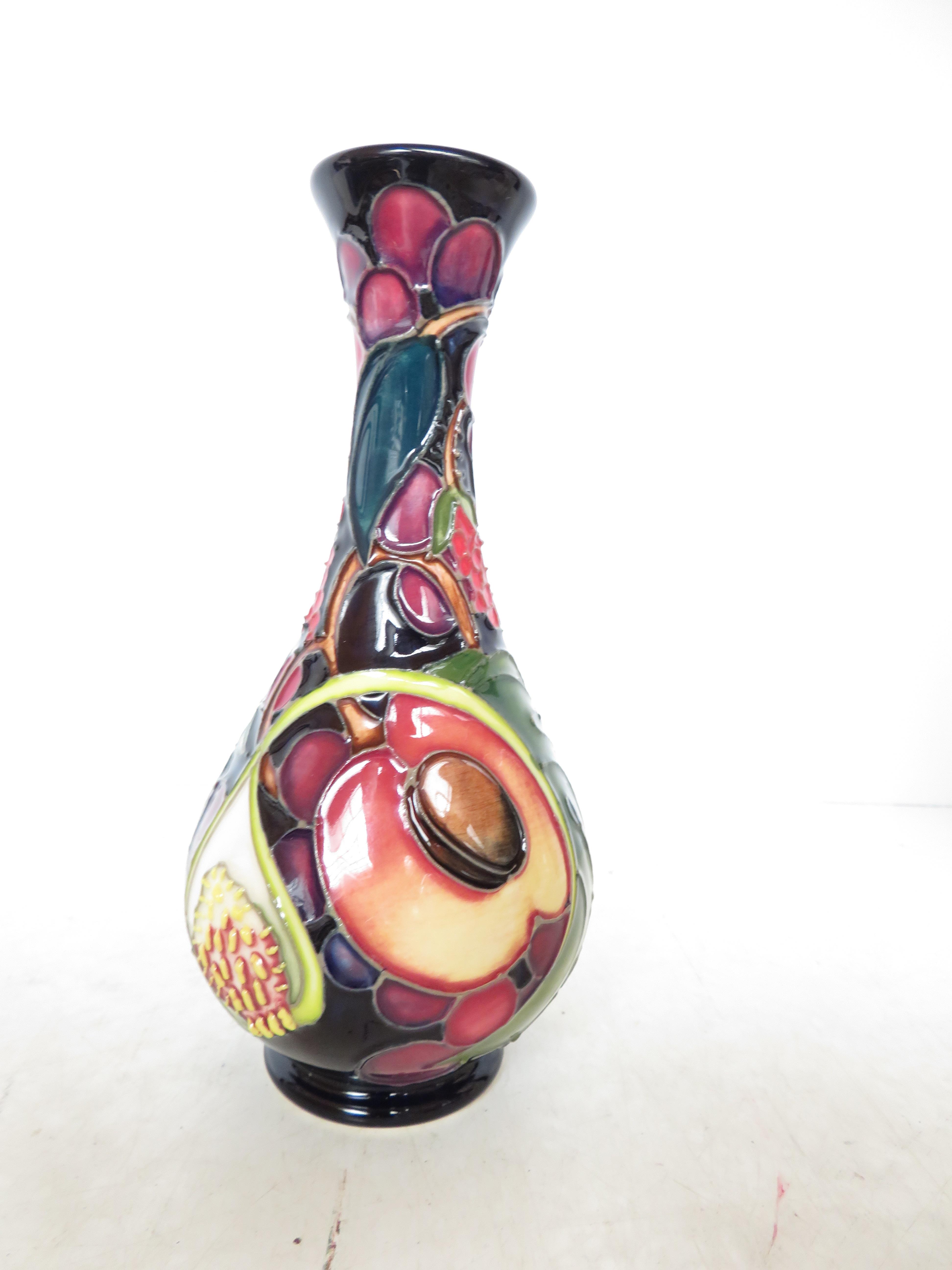 Moorcroft queens choice vase Height 17 cm