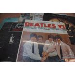 Collection of Beatles LP's