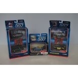 3 Corgi James Bond boxed cars