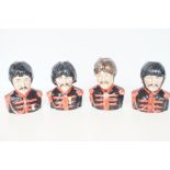 Set of limited edition Beatles Toby jugs