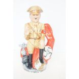 Churchill & Hitler toby jug limited edition Height