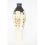 Moorcroft Large tengu owl vase Height 31 cm