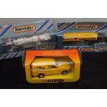 Matchbox CY7 & CY2 together with Corgi Bolton even