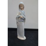 Lladro figure of a lady