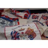 4 Coronation handkerchiefs
