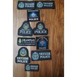 10x Scottish police lapel badges