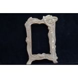 Art nouveau easel photo frame