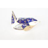 Royal crown derby wren with gold stopper