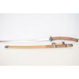 Samurai sword & sheath Length 106 cm
