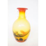 Art glass vase Height 19 cm