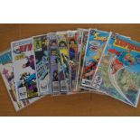 Collection of comics super girl man from Atlantis,