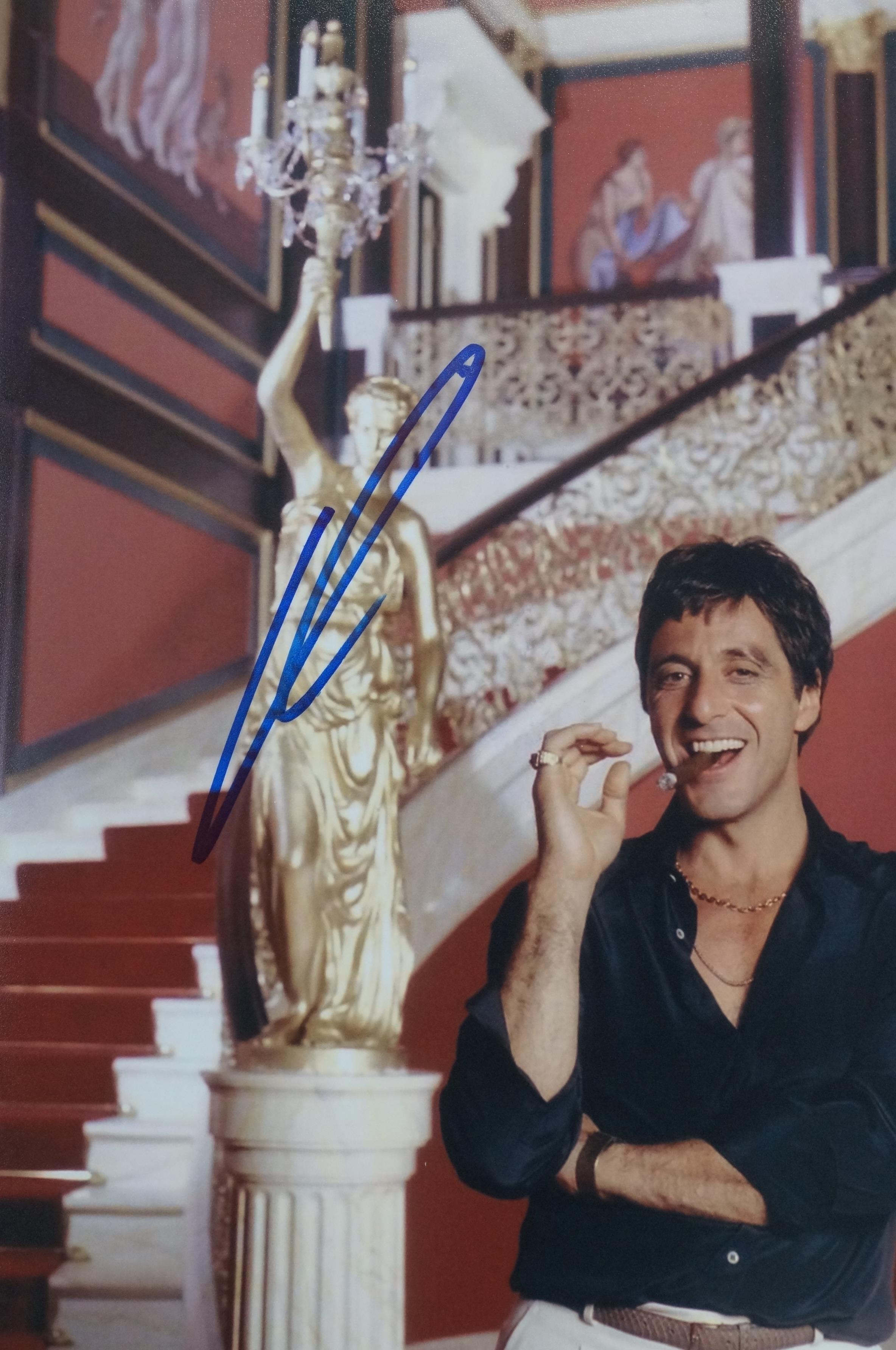 Al Pacino autograph with coa No A22457 from vsauto