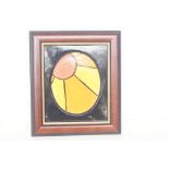 Lorna Bailey old ellgreave pottery sunburst plaque