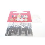 WWII Medals Bolton drill hall N. H. FITTON BURMA S