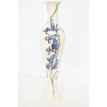 Moorcorft bluebell harmony vase Height 31 cm